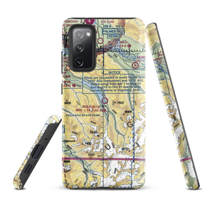 Bold Airport (A13) VFR Sectional Samsung Phone Case