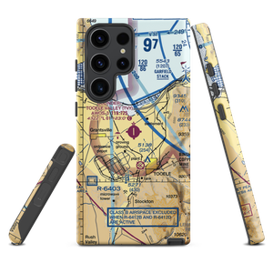 Bolinder Field Tooele Valley Airport (TVY) VFR Sectional Samsung Phone Case