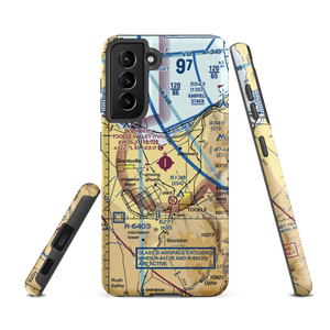 Bolinder Field Tooele Valley Airport (TVY) VFR Sectional Samsung Phone Case