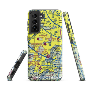 Bolingbrook's Clow International Airport (1C5) VFR Sectional Samsung Phone Case