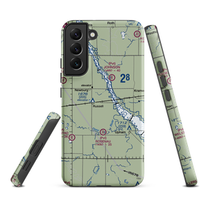 Boll Brothers Airstrip (NA03) VFR Sectional Samsung Phone Case