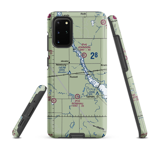 Boll Brothers Airstrip (NA03) VFR Sectional Samsung Phone Case