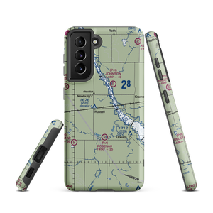 Boll Brothers Airstrip (NA03) VFR Sectional Samsung Phone Case