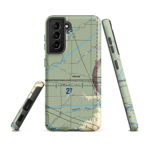 Bollweg Farm Airport (2SD3) VFR Sectional Samsung Phone Case