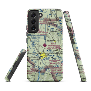 Bomar Field Shelbyville Municipal Airport (SYI) VFR Sectional Samsung Phone Case