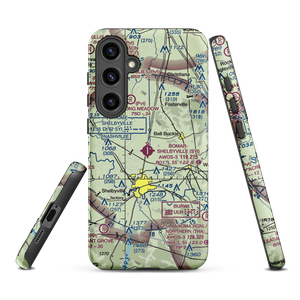 Bomar Field Shelbyville Municipal Airport (SYI) VFR Sectional Samsung Phone Case