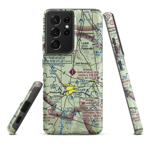 Bomar Field Shelbyville Municipal Airport (SYI) VFR Sectional Samsung Phone Case