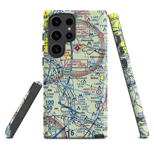 Boober Airport (45OH) VFR Sectional Samsung Phone Case