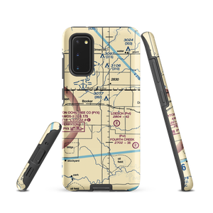 Booker Airport (US-0149) VFR Sectional Samsung Phone Case