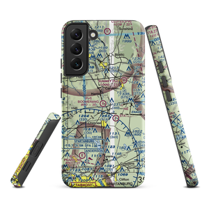 Boomerang Airport (NC02) VFR Sectional Samsung Phone Case