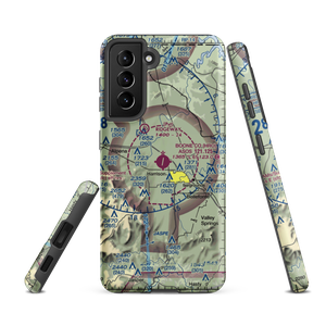 Boone County Airport (HRO) VFR Sectional Samsung Phone Case