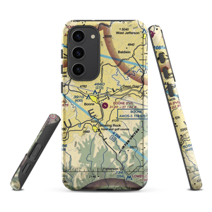 Boone Inc Airport (NC14) VFR Sectional Samsung Phone Case