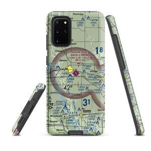 Boone Municipal Airport (BNW) VFR Sectional Samsung Phone Case