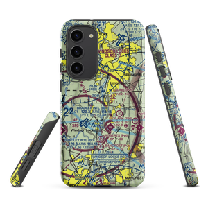 Bootlegger's Seaplane Base (CT87) VFR Sectional Samsung Phone Case