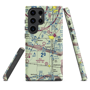 Bordner Airport (3D8) VFR Sectional Samsung Phone Case