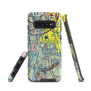 Borges - Clarksburg Airport (CN13) VFR Sectional Samsung Phone Case