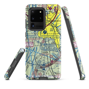 Borges - Clarksburg Airport (CN13) VFR Sectional Samsung Phone Case