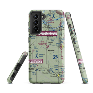 Bornemeier Airstrip (8NE4) VFR Sectional Samsung Phone Case