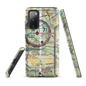 Borrego Air Ranch Airport (58CL) VFR Sectional Samsung Phone Case