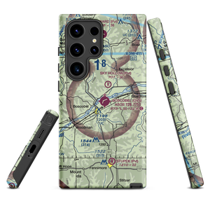 Boscobel Airport (OVS) VFR Sectional Samsung Phone Case