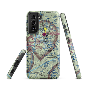 Boss Airport (08KY) VFR Sectional Samsung Phone Case