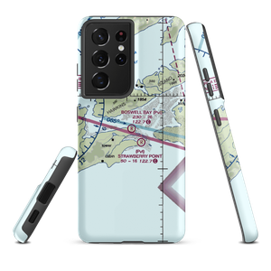 Boswell Bay Airport (BSW) VFR Sectional Samsung Phone Case