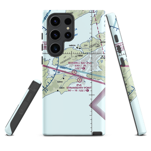 Boswell Bay Airport (BSW) VFR Sectional Samsung Phone Case