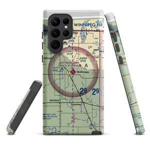 Bottineau Municipal Airport (D09) VFR Sectional Samsung Phone Case