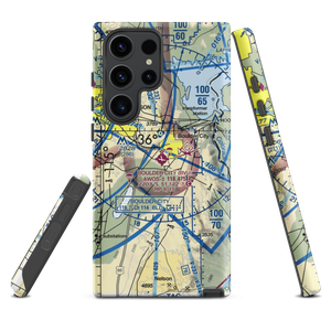 Boulder City Municipal Airport (BVU) VFR Sectional Samsung Phone Case