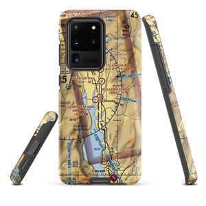 Boulder Creek Airstrip (44ID) VFR Sectional Samsung Phone Case