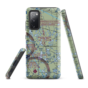 Boulder Junction Payzer Airport (BDJ) VFR Sectional Samsung Phone Case