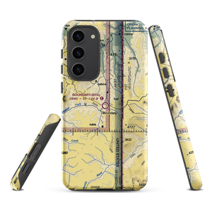 Boundary Airport (BYA) VFR Sectional Samsung Phone Case