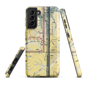 Boundary Airport (BYA) VFR Sectional Samsung Phone Case