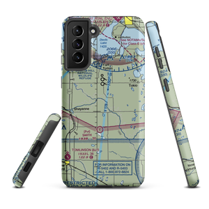 Bouret Ranch Airport (NA06) VFR Sectional Samsung Phone Case