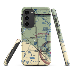 Bowbells Municipal Airport (5B4) VFR Sectional Samsung Phone Case