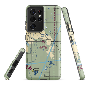 Bowdle Municipal Airport (5P3) VFR Sectional Samsung Phone Case