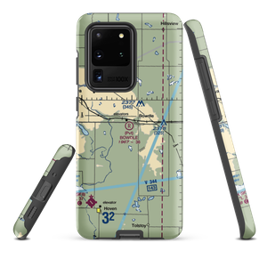 Bowdle Municipal Airport (5SD3) VFR Sectional Samsung Phone Case