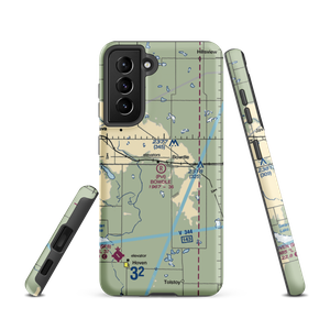 Bowdle Municipal Airport (5SD3) VFR Sectional Samsung Phone Case