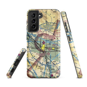 Bowers Field (ELN) VFR Sectional Samsung Phone Case