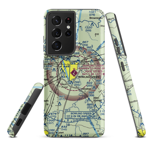 Bowling Green Warren County Regional Airport (BWG) VFR Sectional Samsung Phone Case