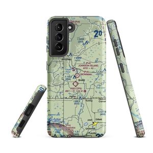 Bowman Airstrip (32WN) VFR Sectional Samsung Phone Case