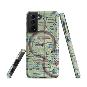 Boyceville Municipal Airport (3T3) VFR Sectional Samsung Phone Case