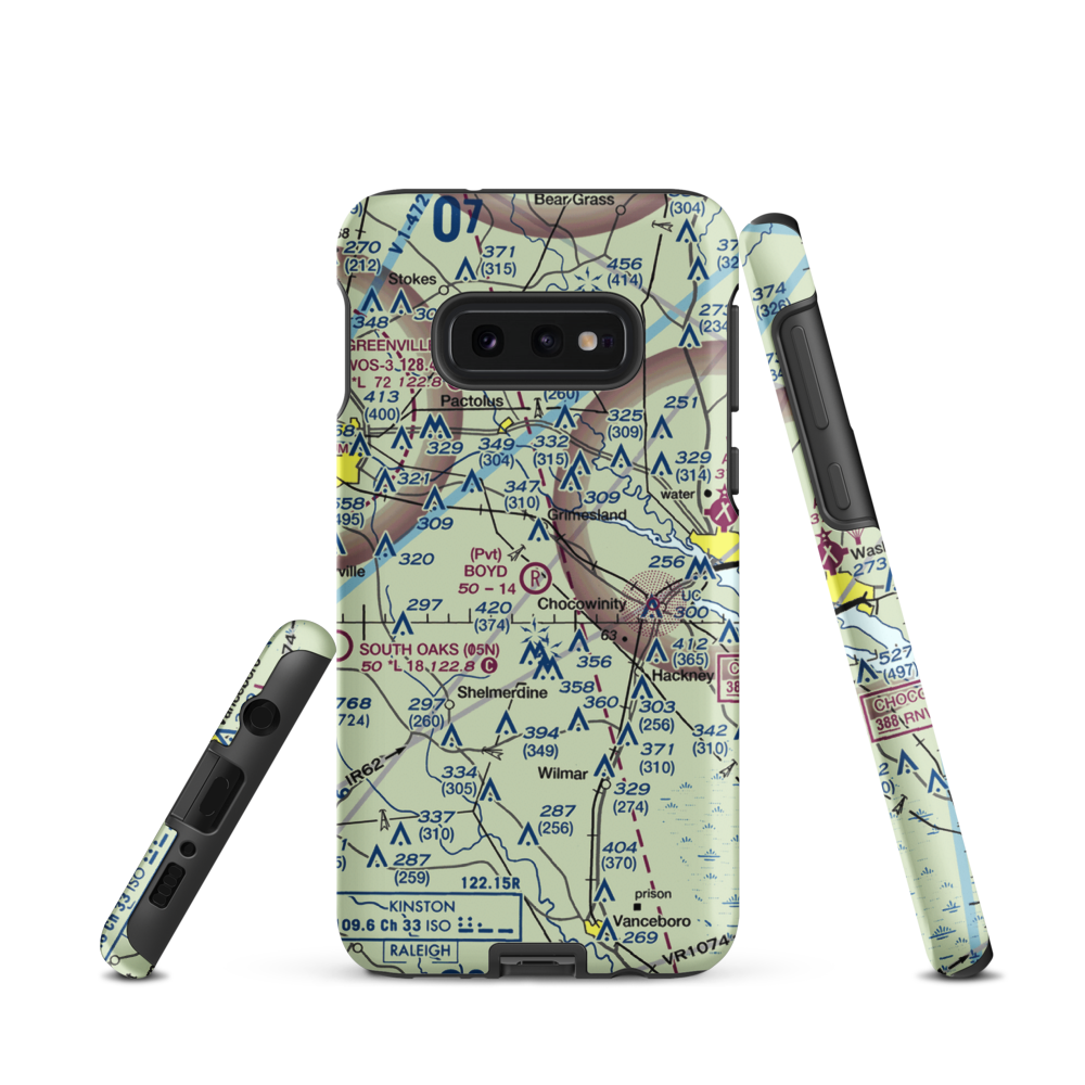 Boyd Field (NC49) VFR Sectional Samsung Phone Case Samsung Galaxy S10 Plus model shown
