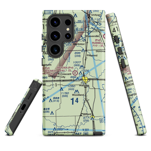 Braden Farms Airport (98LL) VFR Sectional Samsung Phone Case