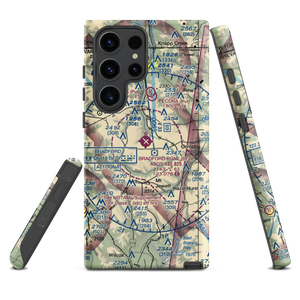 Bradford Regional Airport (BFD) VFR Sectional Samsung Phone Case