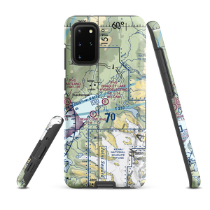 Bradley Lake Hydroelectri Project Airstrip (0AK7) VFR Sectional Samsung Phone Case