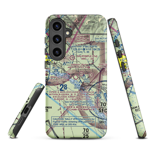 Bradley Sky-Ranch Airport (95Z) VFR Sectional Samsung Phone Case