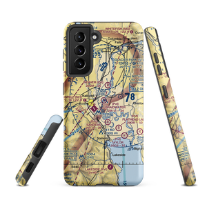 Braidwater Farm Airport (2MT2) VFR Sectional Samsung Phone Case