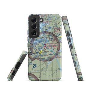 Brainerd Lakes Regional Airport (BRD) VFR Sectional Samsung Phone Case