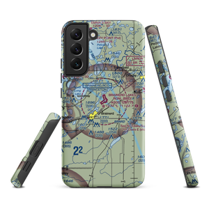 Brainerd Lakes Regional Airport (BRD) VFR Sectional Samsung Phone Case